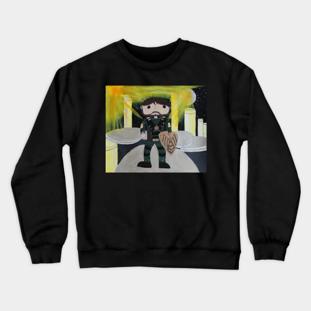 Soldier Boy - Solid Gold Crewneck Sweatshirt by SOwenDesign